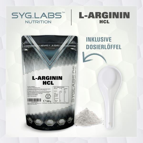 L-Arginin HCL Pulver 500g